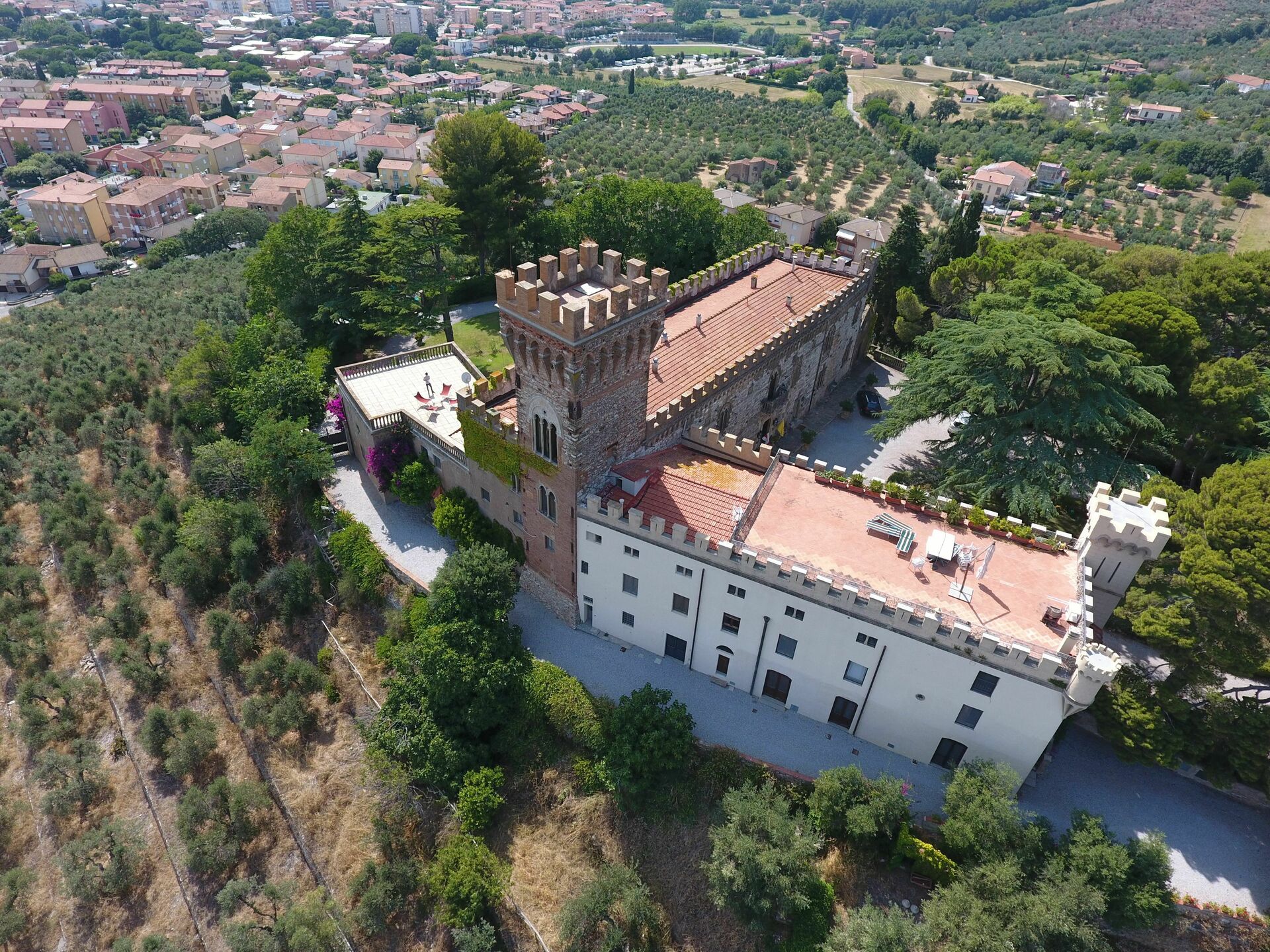 Schloss für Hochzeit zu mieten Italien Toskana