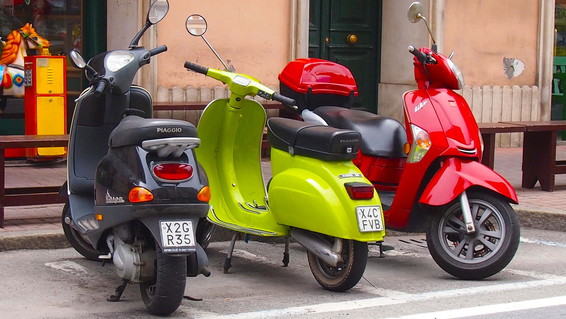 Toscaanse scooterrit