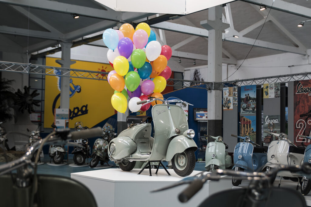 den berömda Vespa